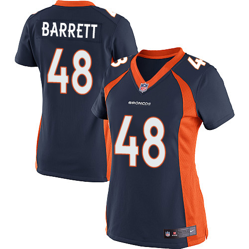 Women's Elite Shaquil Barrett Nike Jersey Navy Blue Alternate - #48 NFL Denver Broncos